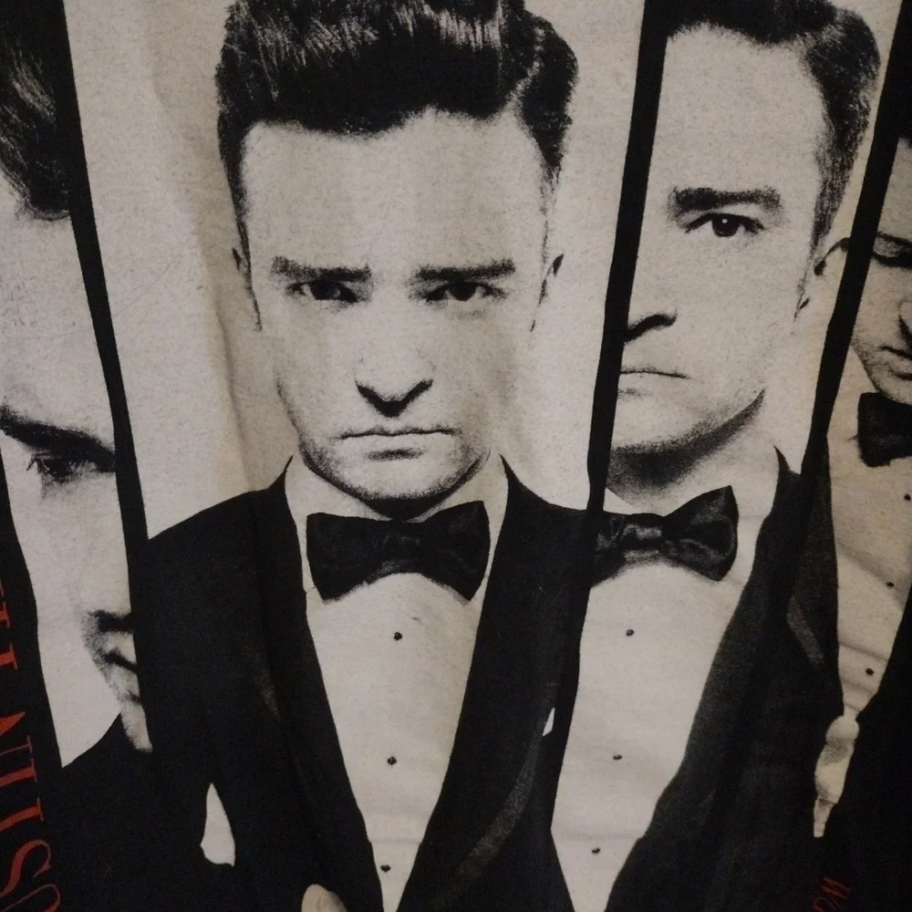 Justin Timberlake World Tour 2013/2014 Size Medium Color Black! - Picture 4 of 8